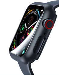 Apple Watch 42mm Zore Watch Gard Ekran Koruyucu Siyah