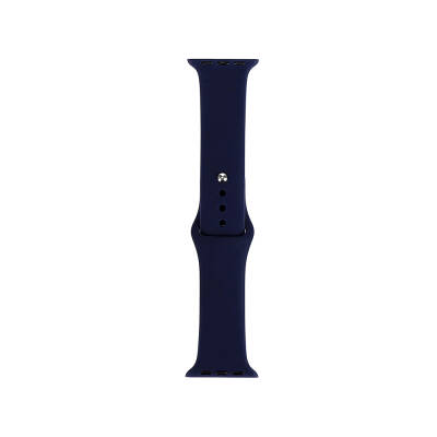 Apple Watch 44mm Band Series Classic Band Silicone Strap Strap Midnight Blue