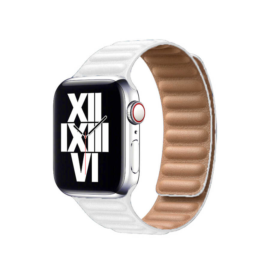 ​​​Apple Watch 44mm KRD-34 Deri Kordon - 26