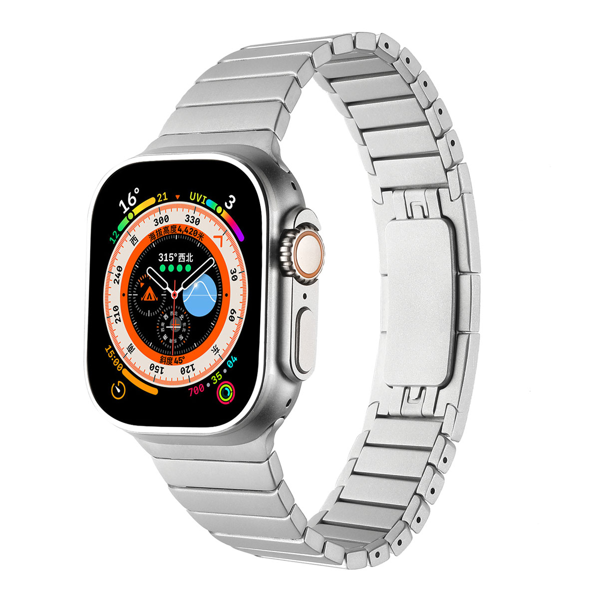 Apple Watch 44mm KRD-35 Metal Band - 8