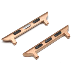 Apple Watch 44mm Metal Band Converter Rose Gold