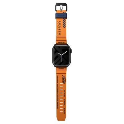 Apple Watch 44mm SkinArma Shokku Silicone Cordon Orange