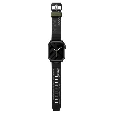 Apple Watch 44mm SkinArma Shokku Silicone Cordon Black