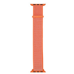 Apple Watch 44mm Zore KRD-03 Wicker Band 4-Spicy Orange