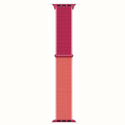 Apple Watch 44mm Zore KRD-03 Wicker Band Pomegranate