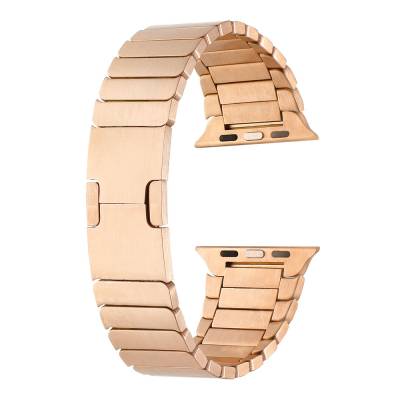 Apple Watch 44mm Zore KRD-82 Metal Kordon Rose Gold