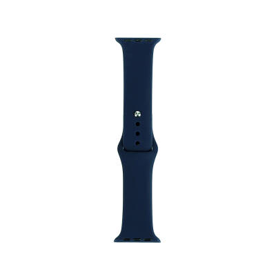 Apple Watch 7 41mm Band Series Classic Band Silicone Strap Strap Deep Blue