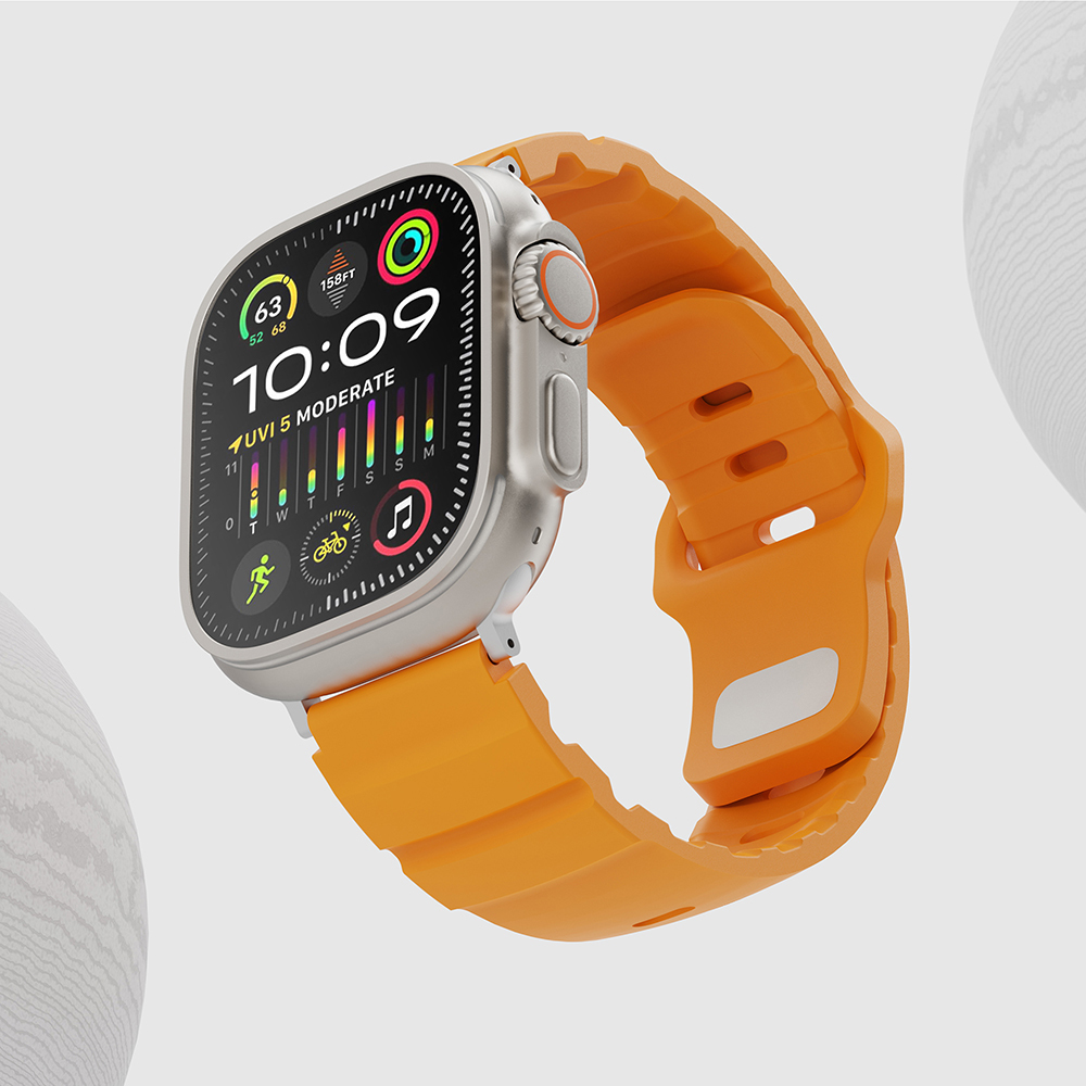 Apple Watch 7 41mm KRD-143 Silikon Kordon - 33