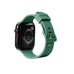 Apple Watch 7 41mm KRD-23 Silikon Kordon Yeşil