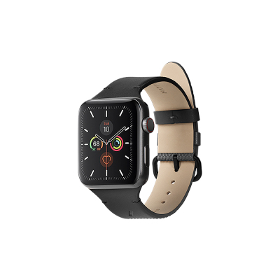 Apple Watch 7 41mm Native Union Classic Serisi Silikon Kordon Siyah