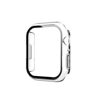 Apple Watch 7 41mm Şeffaf Kasa ve Ekran Koruyucu Zore Watch Gard 13 Renksiz