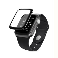 Apple Watch 7 41mm Wiwu iVista Watch Ekran Koruyucu Siyah