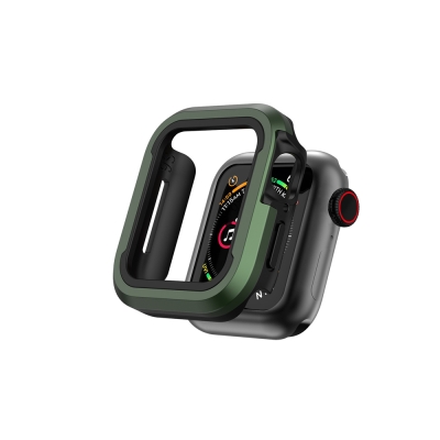 Apple Watch 7 41mm Wiwu JD-101 Defender Akıllı Saat Kasa Koruyucu Yeşil