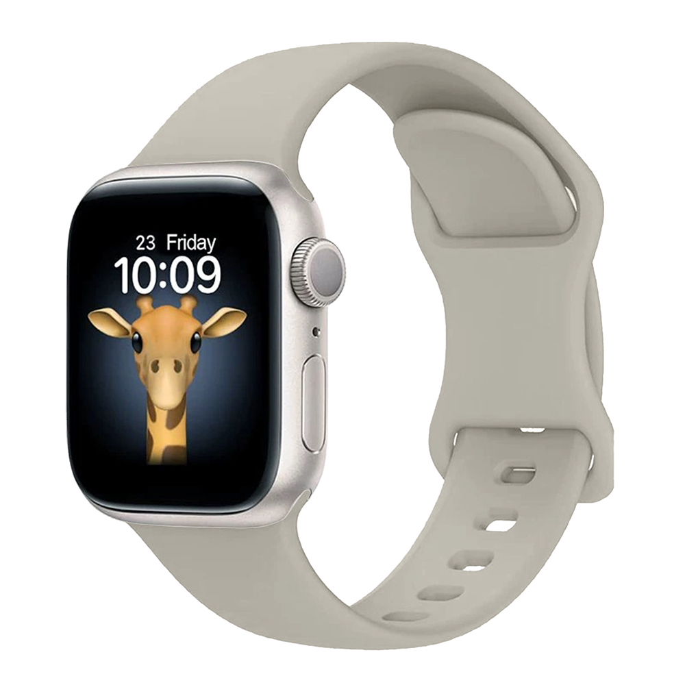 Apple Watch 7 41mm Zore KRD-131 Silikon Kordon Strap Kayış - 7