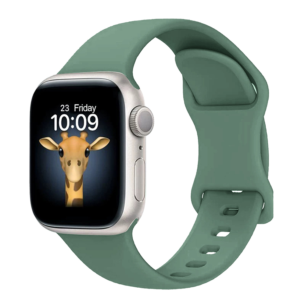 Apple Watch 7 41mm Zore KRD-131 Silikon Kordon Strap Kayış - 9