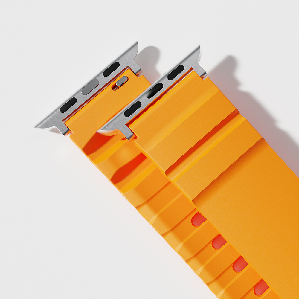 Apple Watch 7 41mm Zore KRD-143 Silicone Band - 30