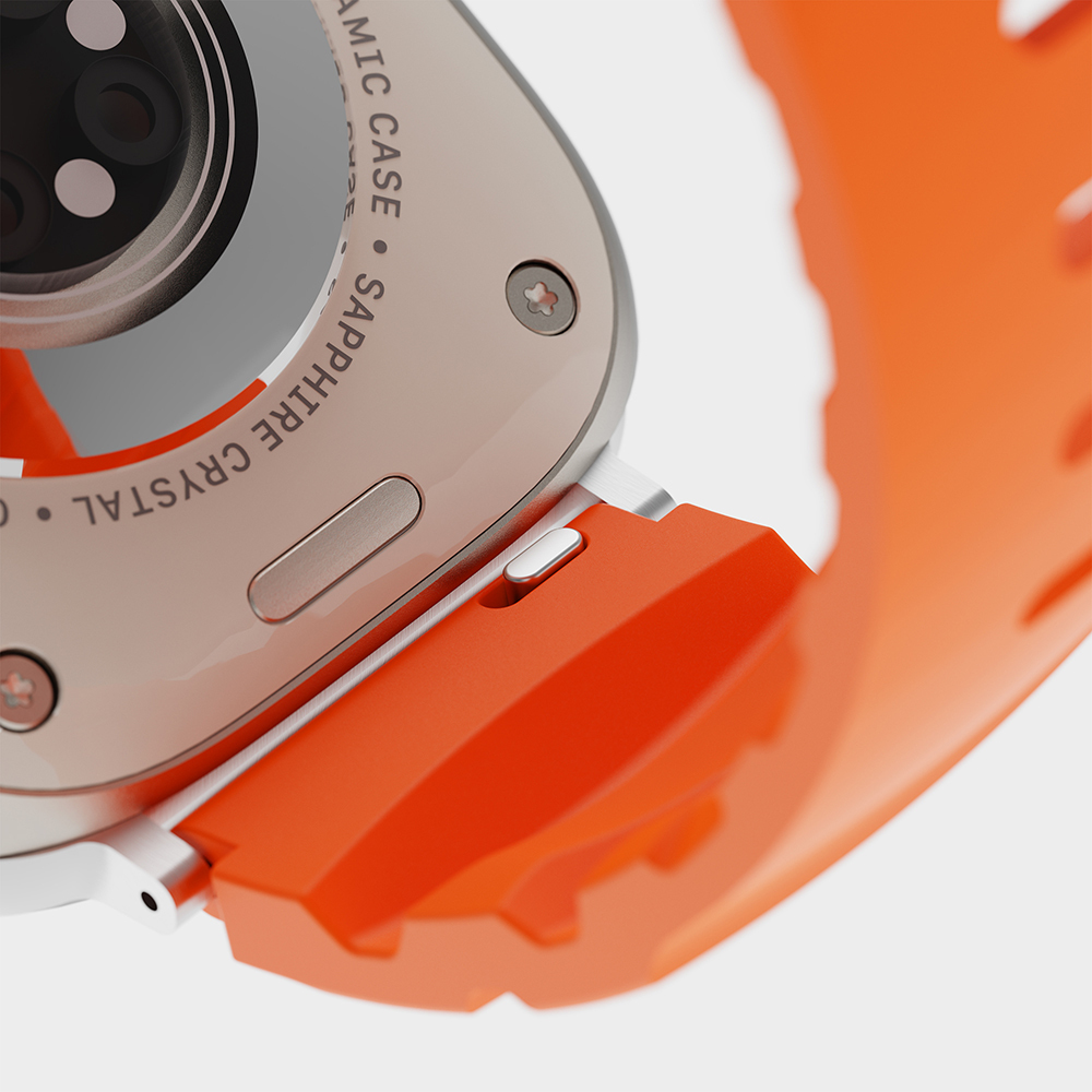 Apple Watch 7 45mm KRD-143 Silikon Kordon - 6