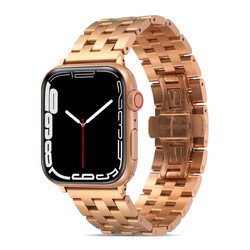 Apple Watch 7 45mm KRD-20 Metal Cord Rose Gold