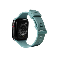 Apple Watch 7 45mm KRD-23 Silicon Cord Açık Yeşil