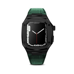 ​​​Apple Watch 7 45mm KRD-67 Cordon Yeşil-Siyah