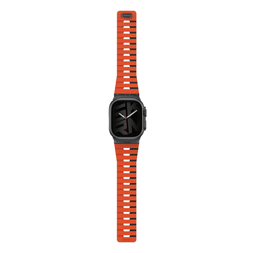 Apple Watch 7 45mm Skinarma Gemini Series TPU Magnetic Silicone Band - 16