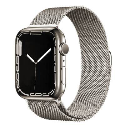 Apple Watch 7 45mm Zore Band-01 Metal Band Starlight