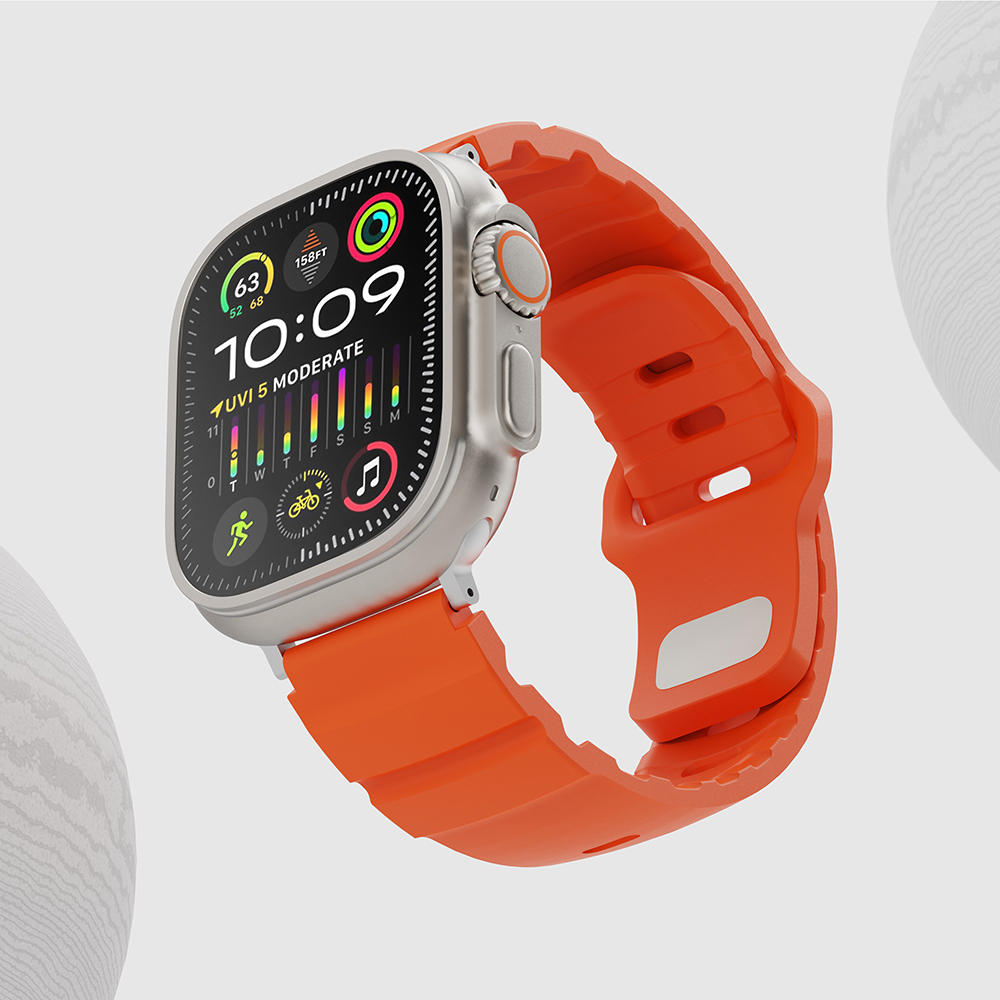 Apple Watch 7 45mm Zore KRD-143 Silicone Band - 33