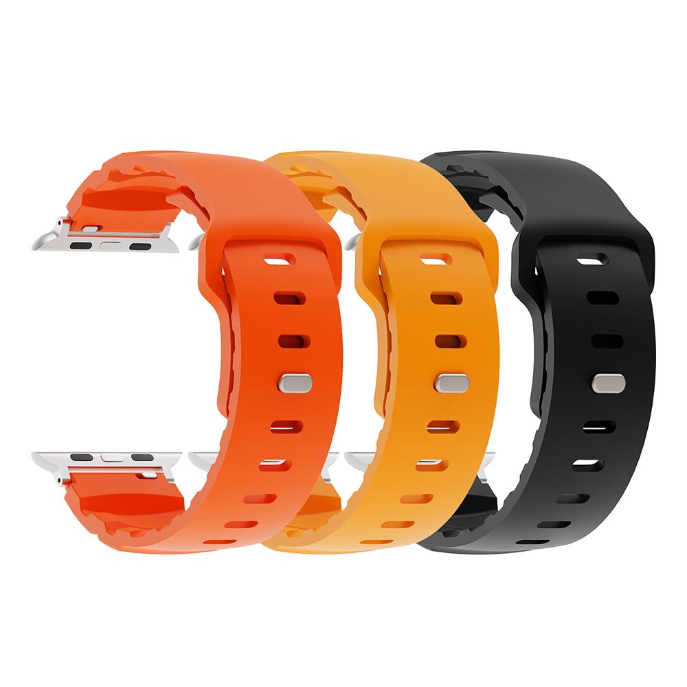 Apple Watch 7 45mm Zore KRD-143 Silicone Band - 36