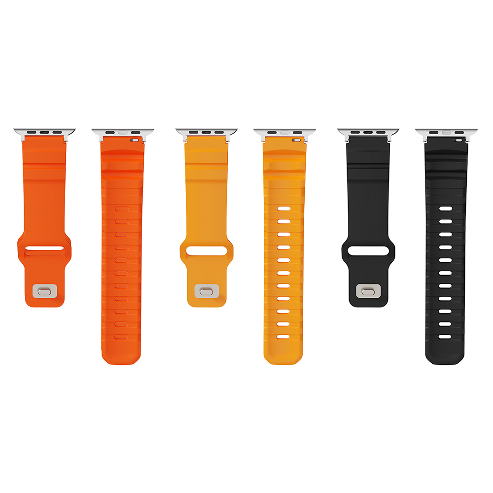 Apple Watch 7 45mm Zore KRD-143 Silikon Kordon - 35