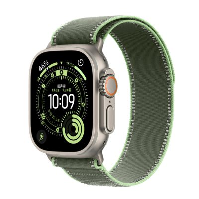 Apple Watch 7 45mm Zore KRD-77 Mesh Band Açık Yeşil