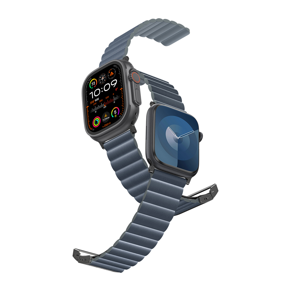 Apple Watch Serisi Uyumlu Amazing Thing Glamour Sense Deri Kordon - 13