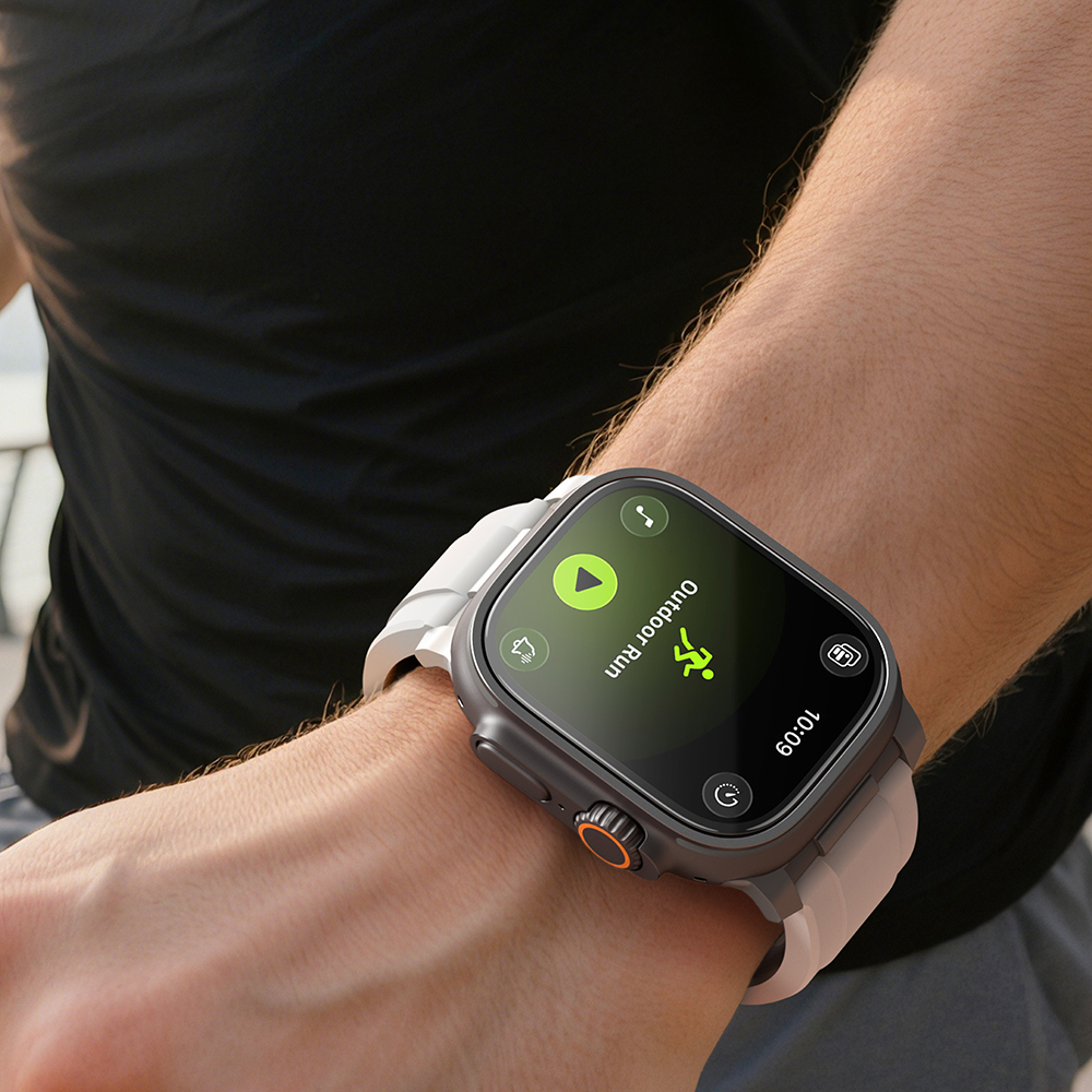 Apple Watch Ultra 49mm Amazingthing Radix AccuGuard Serisi Akıllı Saat Temperli Cam Ekran Koruyucu - 6