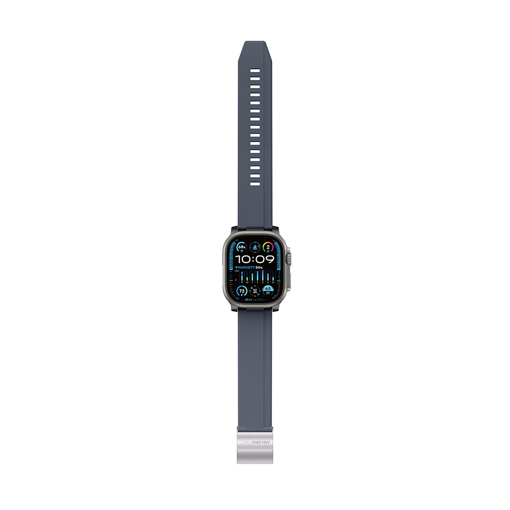 Apple Watch Ultra 49mm Amazingthing Titan Chrono Silikon Kordon - 11