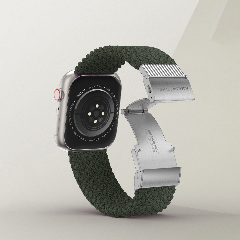 Apple Watch Ultra 49mm Amazingthing Titan Weave 2 Sport Örgü Kordon - 11