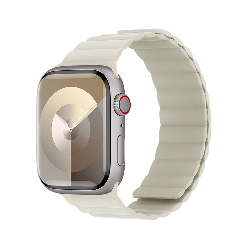 Apple Watch Ultra 49mm Benks Magnetik Tak Çıkar Silikon Strap Kayış - 3