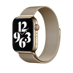 Apple Watch Ultra 49mm Kordon Wiwu Minalo Metal Strap Kayış Gold