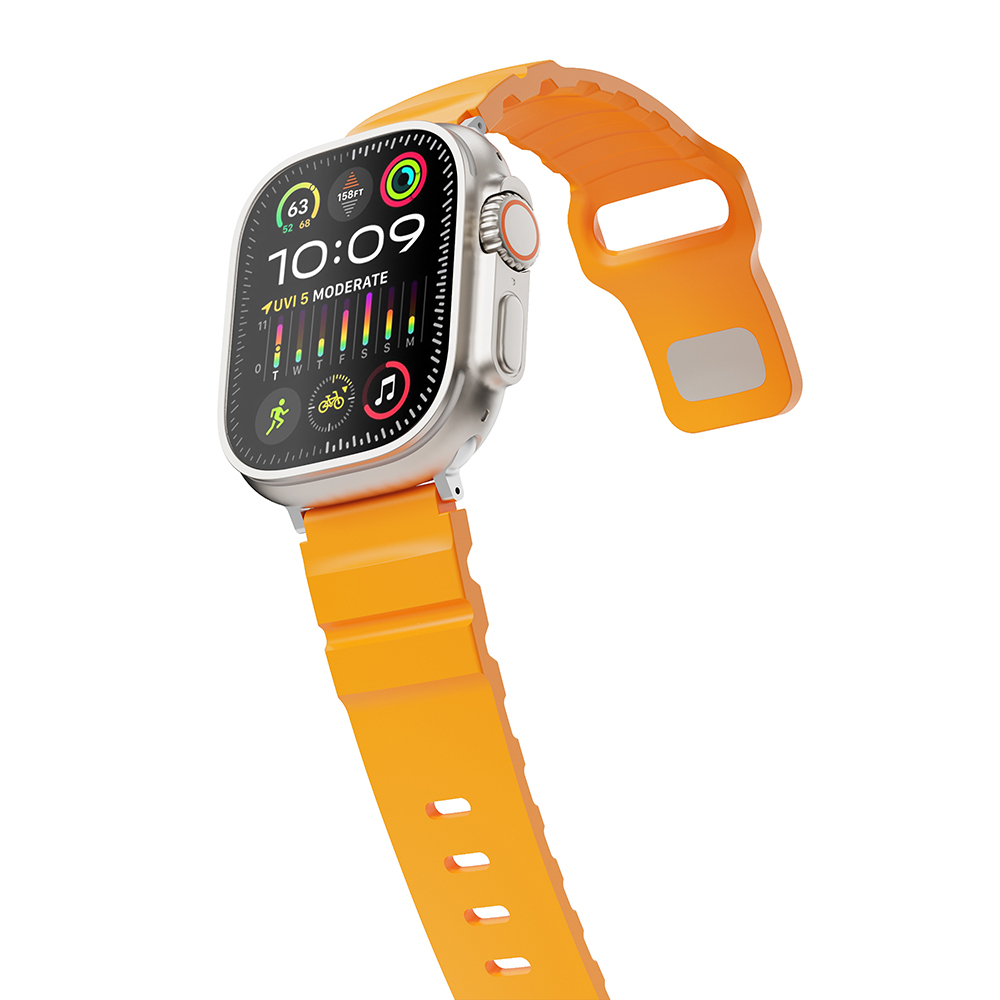 Apple Watch Ultra 49mm KRD-143 Silikon Kordon - 25