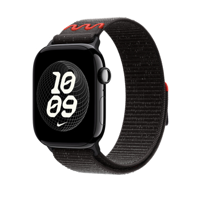 Apple Watch Ultra 49mm KRD-91 Mesh Band Strap Strap Midnight Black