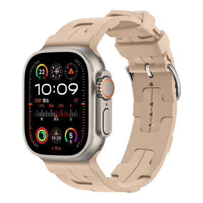 Apple Watch Ultra 49mm KRD-92 Silicon Cordon Light Brown