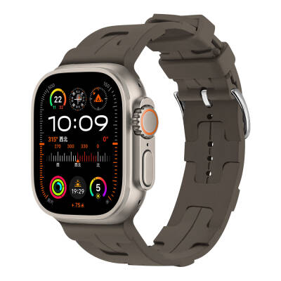 Apple Watch Ultra 49mm KRD-92 Silicon Cordon Haki