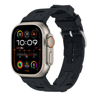 Apple Watch Ultra 49mm KRD-92 Silicon Cordon Midnight