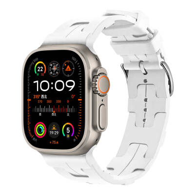 Apple Watch Ultra 49mm KRD-92 Silicon Cordon White