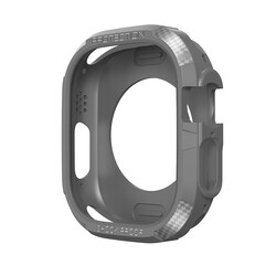 Apple Watch Ultra 49mm Silicone TPU Case Protector Zore Watch Gard 17 Grey