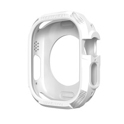 Apple Watch Ultra 49mm Silicone TPU Case Protector Zore Watch Gard 17 White