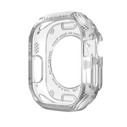 Apple Watch Ultra 49mm Silikon TPU Kasa Koruyucu Zore Watch Gard 17 Renksiz