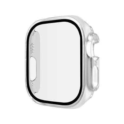 Apple Watch Ultra 49mm SkinArma Gado Hard Silicone Case and Screen Protector Colorless