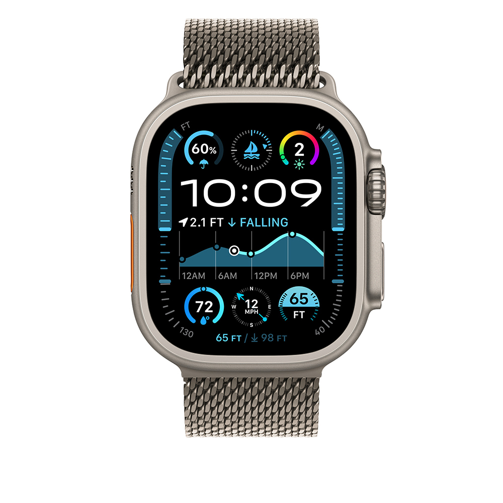 Apple Watch Ultra 49mm Zore KRD-100 Titanyum Mesh Band - 7