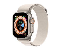 Apple Watch Ultra 49mm Zore KRD-74 Hasır Kordon Beyaz
