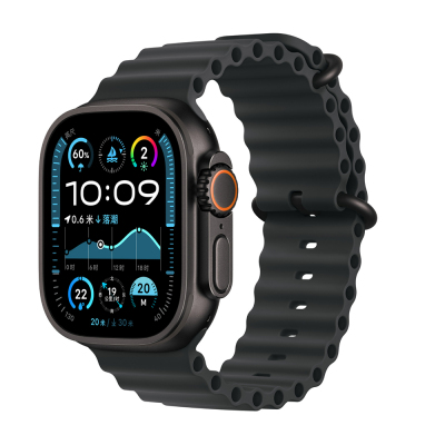 Apple Watch Ultra 49mm Zore KRD-75 Silikon Kordon Mat Siyah