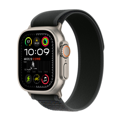 Apple Watch Ultra 49mm Zore KRD-77 Mesh Cordon Black-Grey